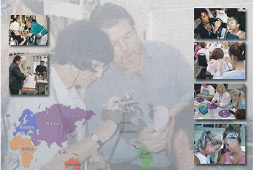 Dinair Airbrush Makeup Class Photos