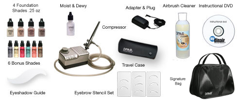 Foundation Deluxe Plus Professional Airbrush Makeup Kits