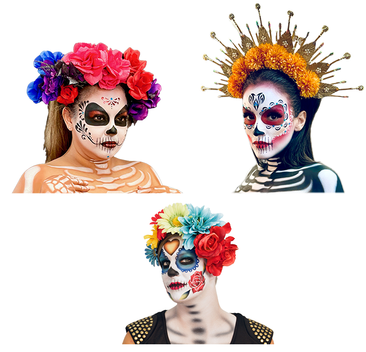 Day of the Dead 3 Stencil Set Collection